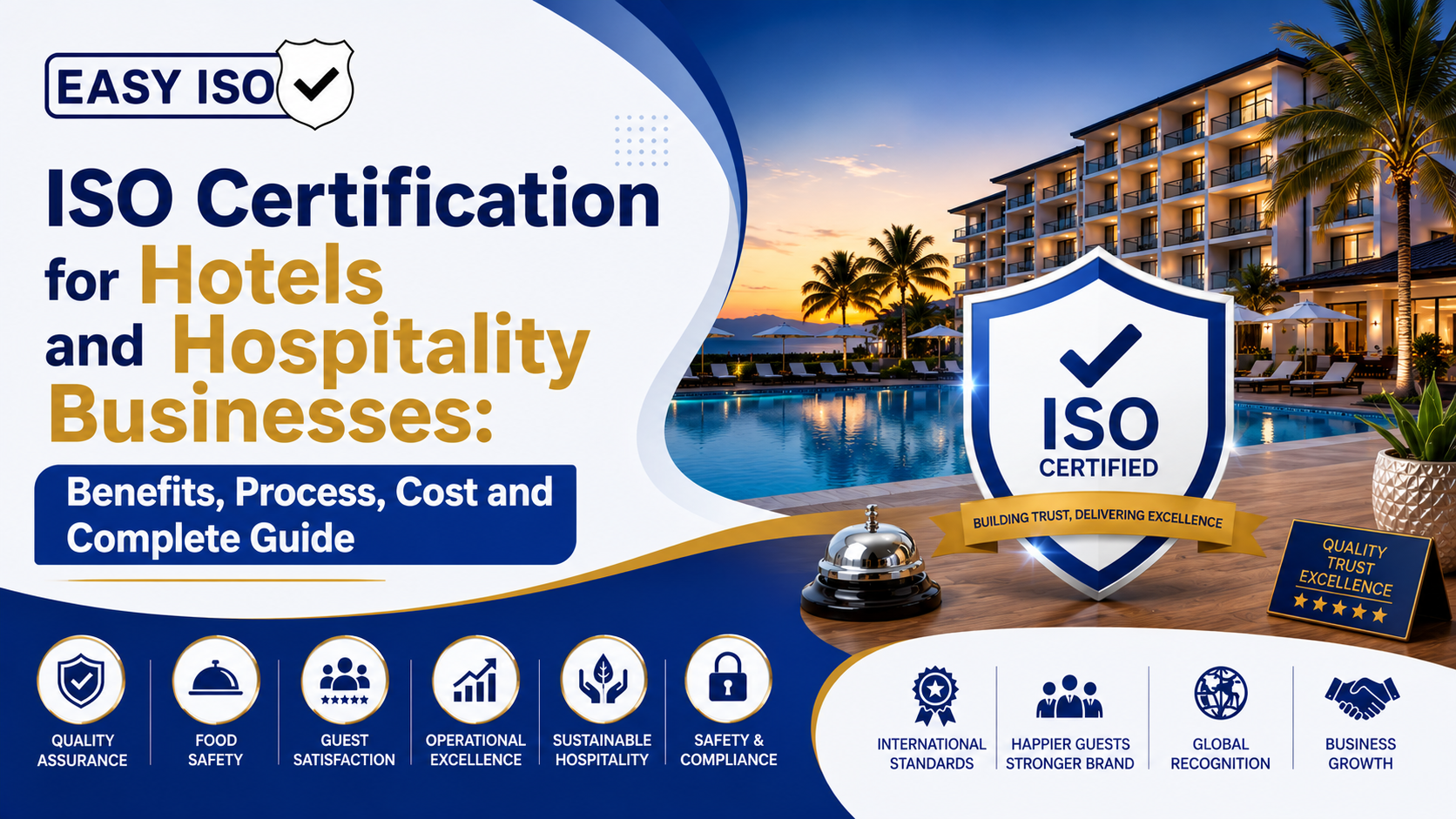 ISO Certification for Hotels and Hospitality Businesses